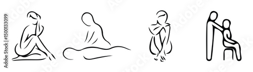 Relaxation Thai Therapy Massage Icon