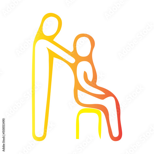 Relaxation Thai Therapy Massage Icon