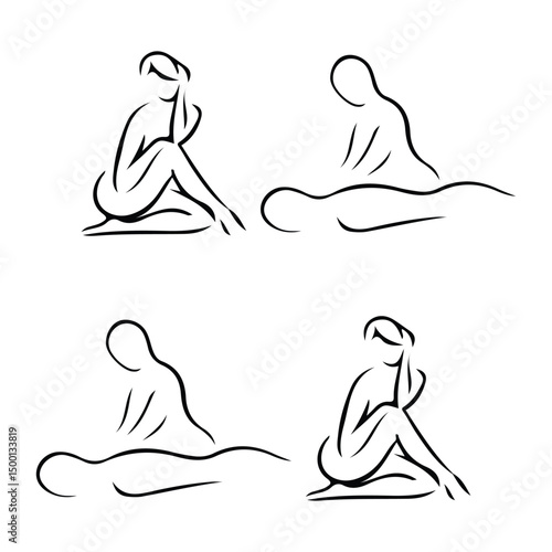 Relaxation Thai Therapy Massage Icon