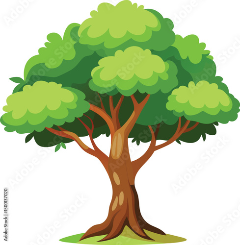 Shy tree
