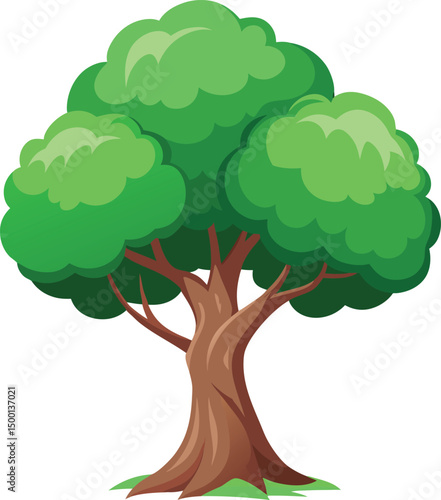 Shy tree