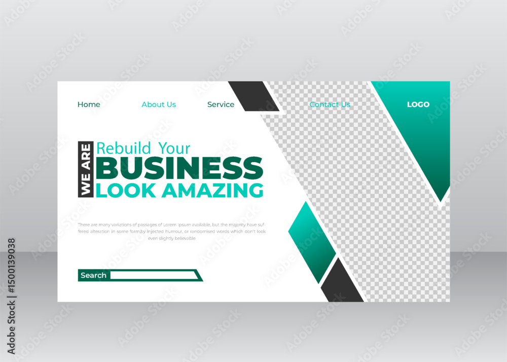 Marketing Website Header Design for website homepage design Marketing Website Header Design for website homepage design