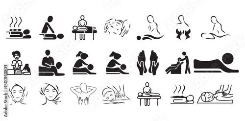 Massage Icon Deep Tissue Therapy