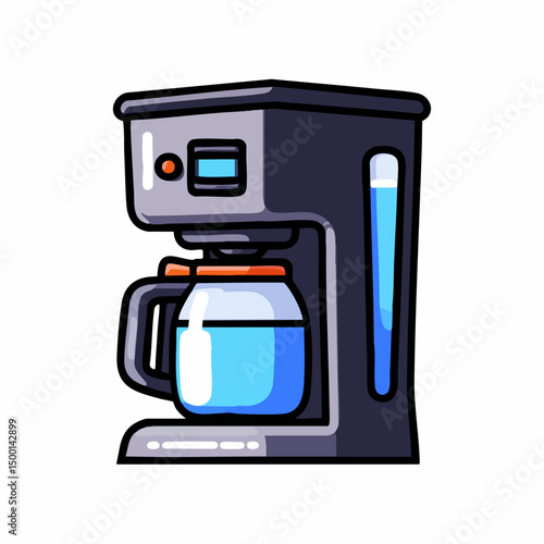 Drip Coffee Maker IllustrationVector image