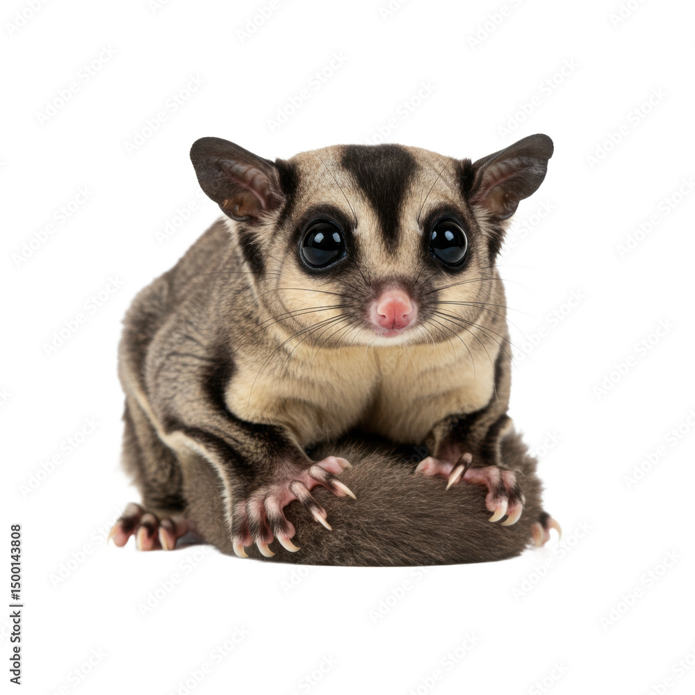 Fototapeta premium Sugar Glider Looking Forward with Big Eyes