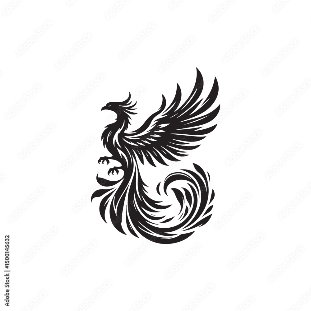 Fototapeta premium Phoenix Vector (4).eps