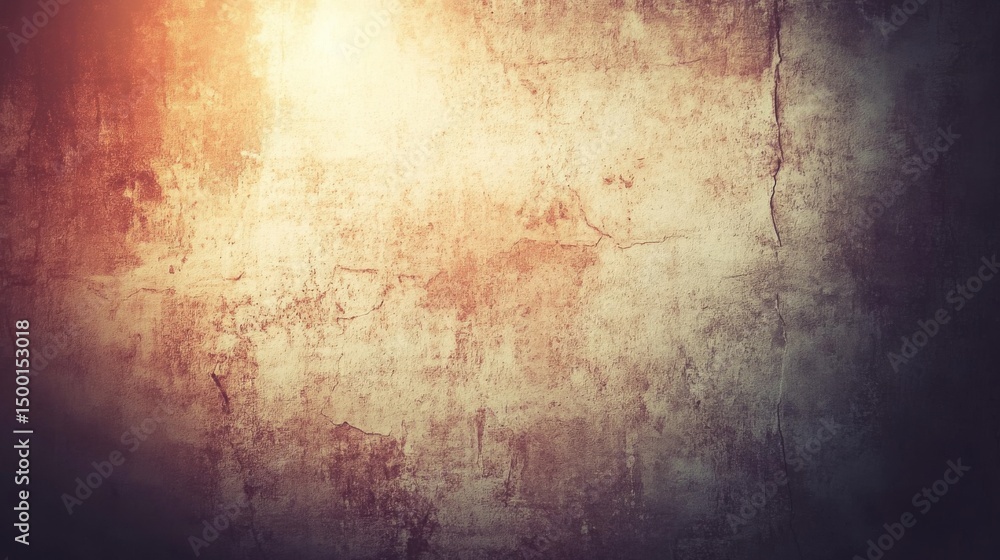 Obraz premium Textured Abstract Background with Warm Tones and Cracked Surface