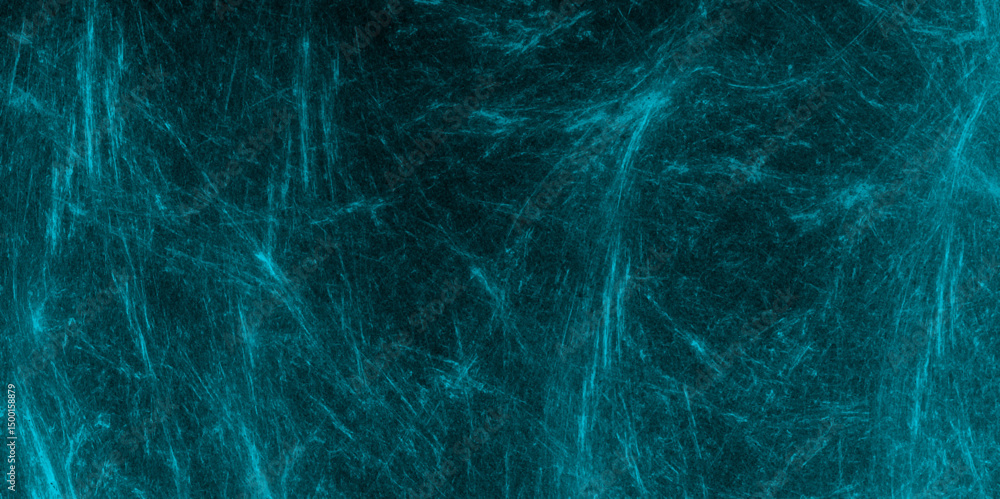Fototapeta premium Defocused lights and dust fractal art particles. Abstract dark green marble floor texture background. Elegant blue marble texture. Teal design element. old style dark blue grunge texture. 