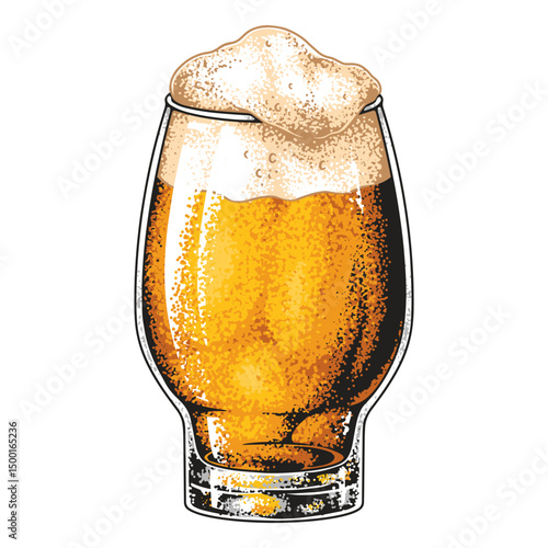 Enjoying a refreshing glass of beer at a gathering