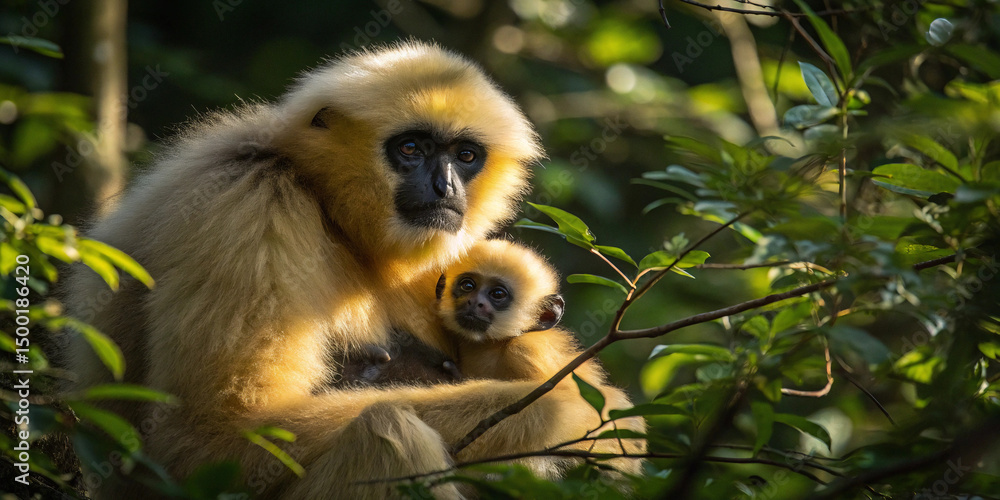 Fototapeta premium long tailed macaque