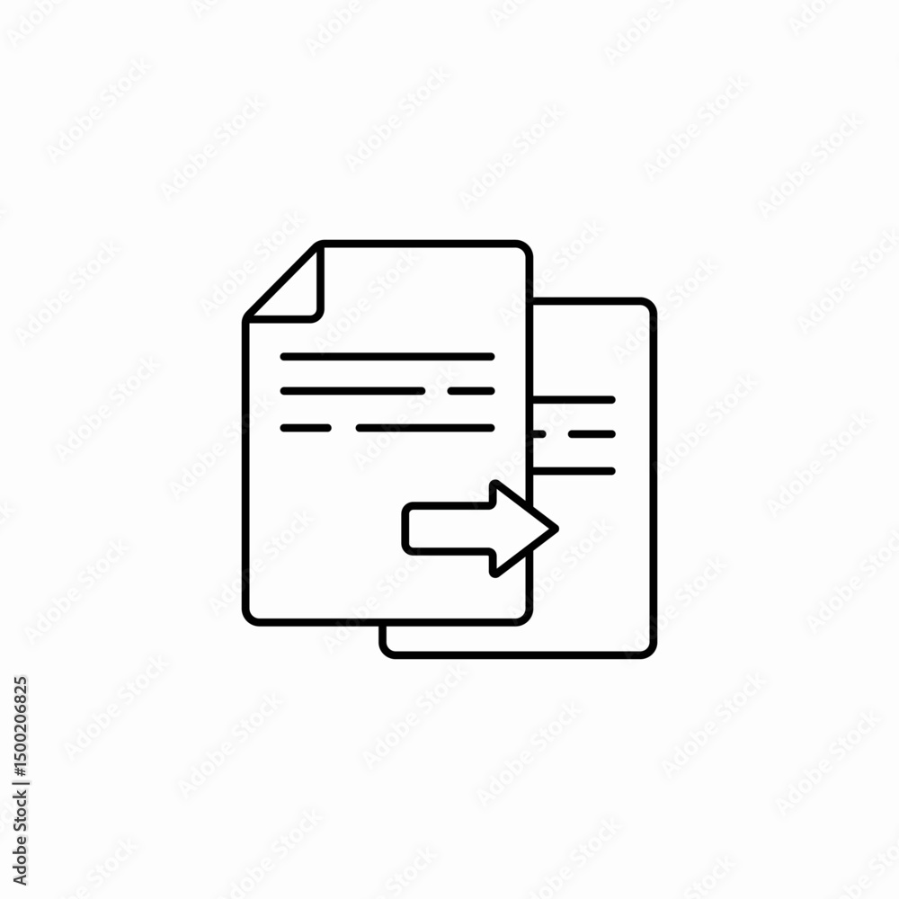 sent file icon sign vector sent file icon sign vector