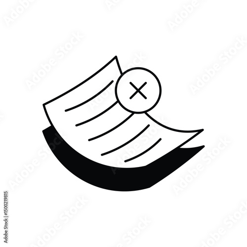 Rejection Vector icon