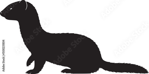 MOUNTAIN WEASEL SILHOUETTE