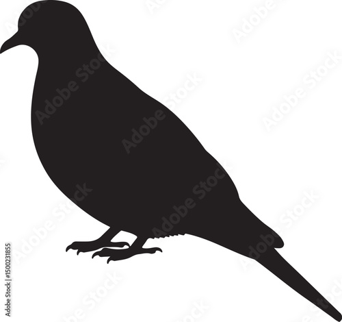 MOURNING DOVE SILHOUETTE