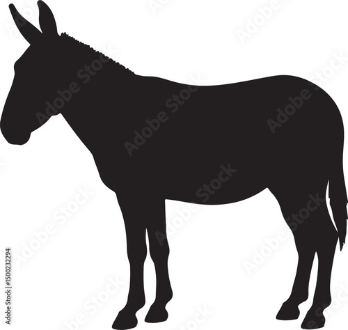 MULE SILHOUETTE