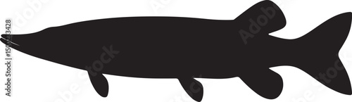 NORTHERN PIKE SILHOUETTE