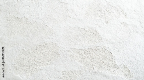 Photograph of textured, off-white concrete wall with subtle irregularities and surface marks.
