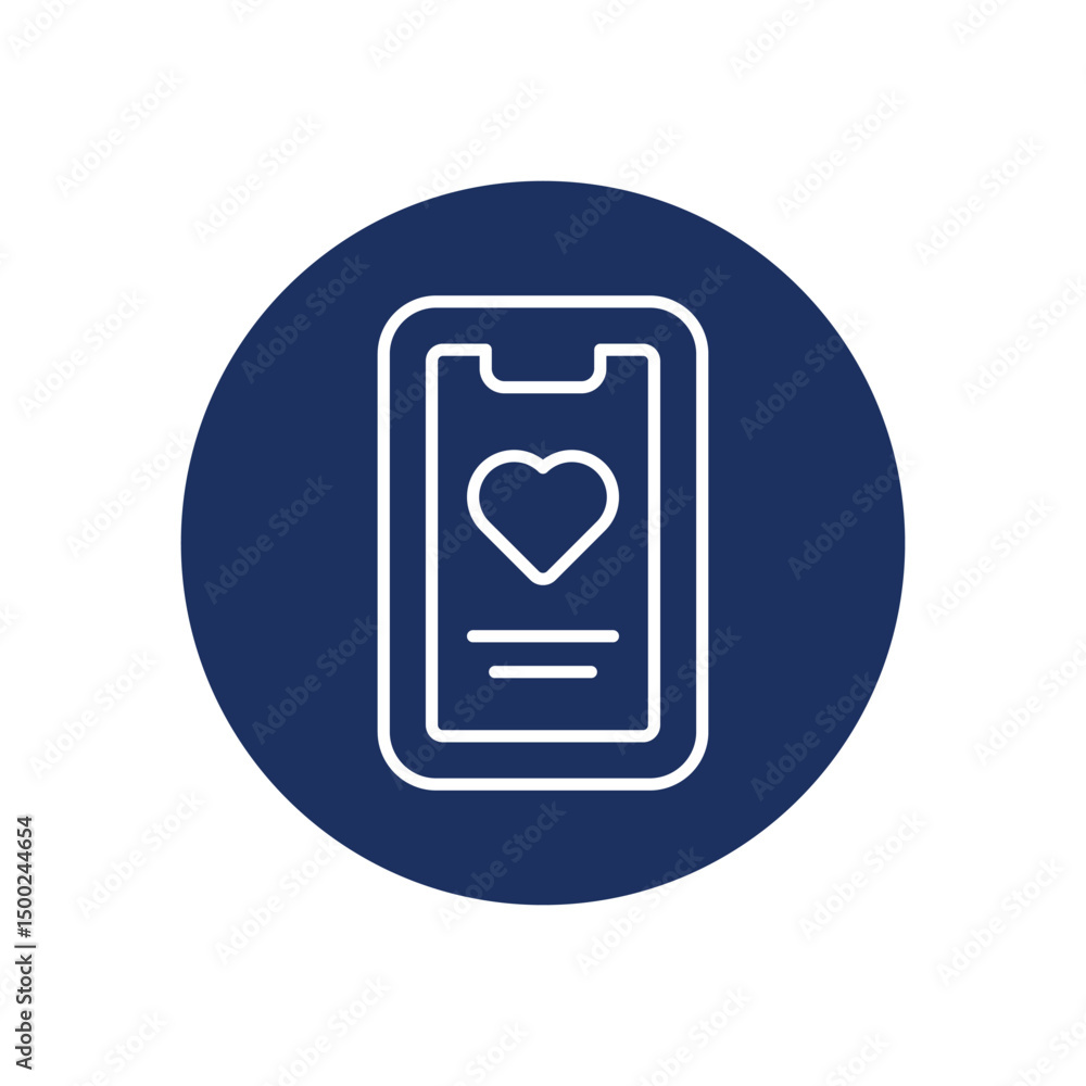 Send Like icon vector stock illustration Send Like icon vector stock illustration