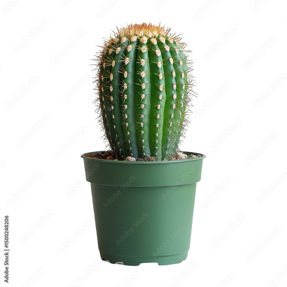 Buy cactus online potted barrel cactus for sale green cactus plant shop on transparent background Buy cactus online potted barrel cactus for sale green cactus plant shop on transparent background