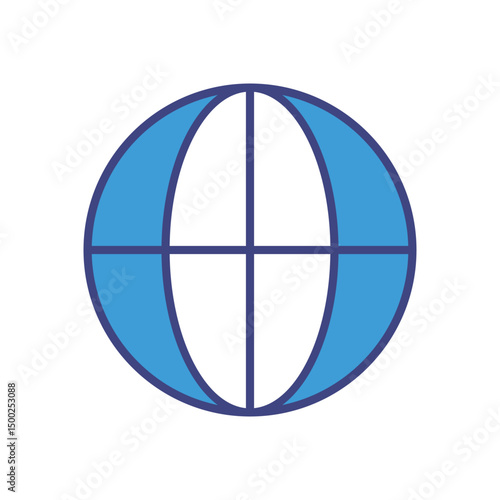Network icon vector stock illustration