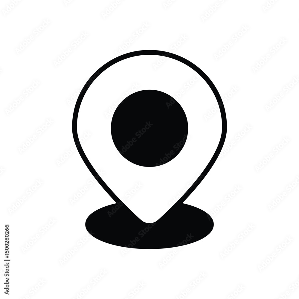 Location icon vector stock illustration Location icon vector stock illustration
