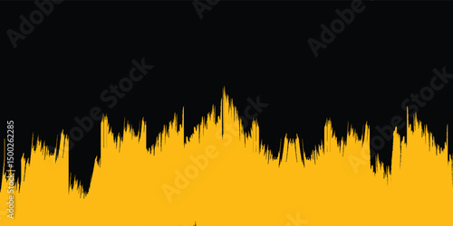 black and yellow abstract dirty grunge background