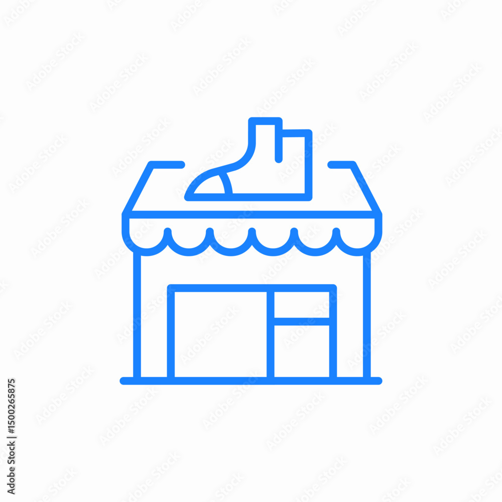 Obraz premium fish restaurant icon sign vector