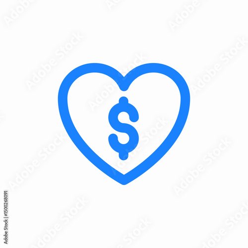 money love icon sign vector
