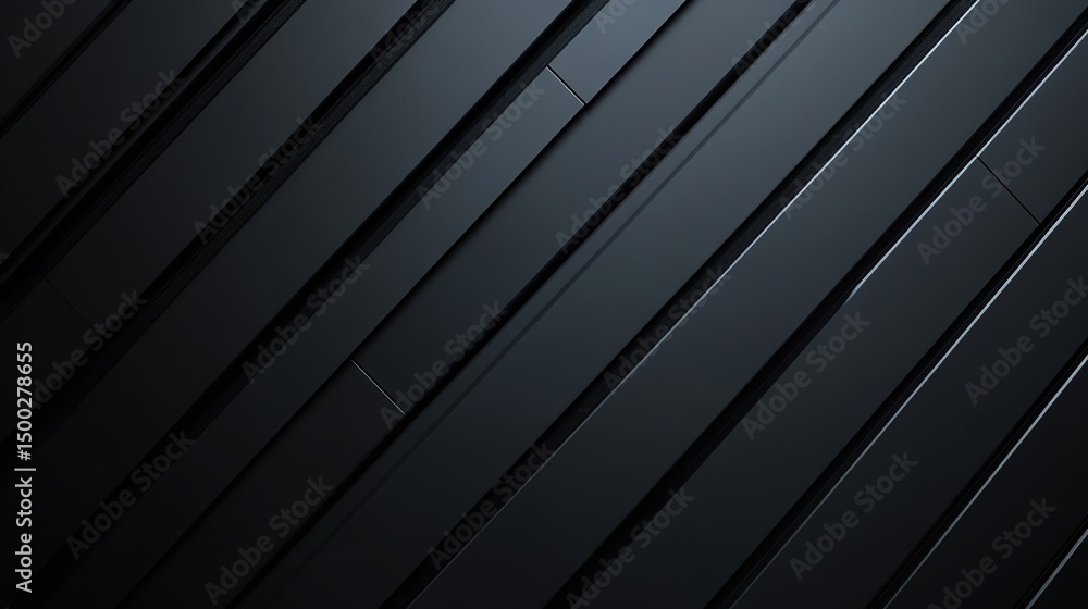 Abstract geometric dark strips overlapping, creating a modern, sophisticated background Abstract geometric dark strips overlapping, creating a modern, sophisticated background