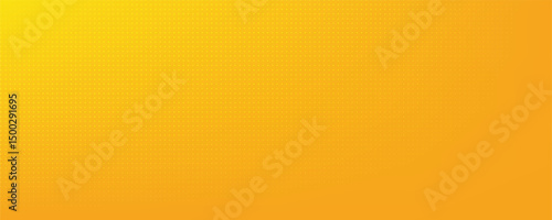 Dots halftone yellow orange color pattern gradient texture background.