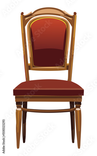 warm interior chair for dining room