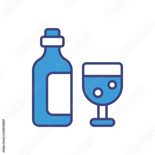 Mini Bar icon vector stoc illustration