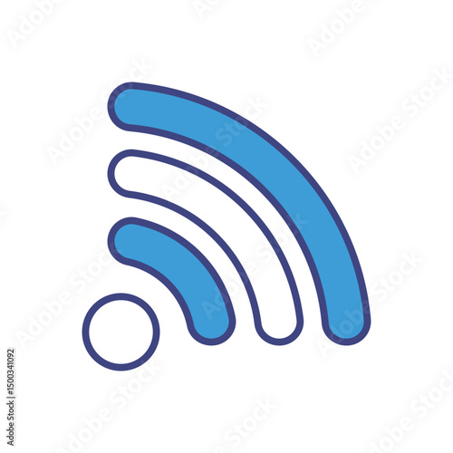 Wifi icon vector stoc illustration