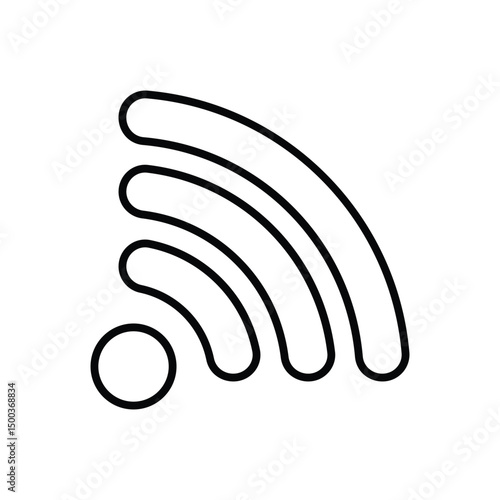 Wifi icon vector stoc illustration