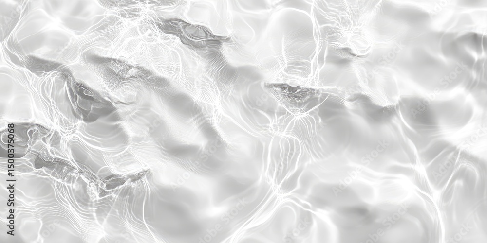 Obraz premium Abstract grayscale water surface texture