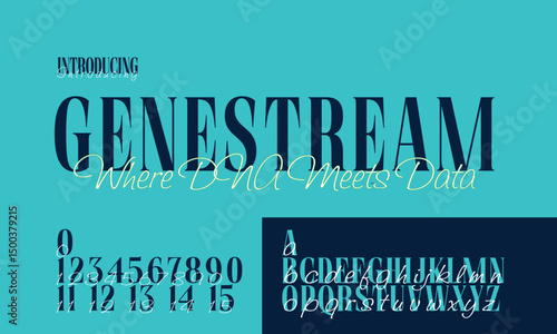 Genestream - Sci-Fi Tech Font