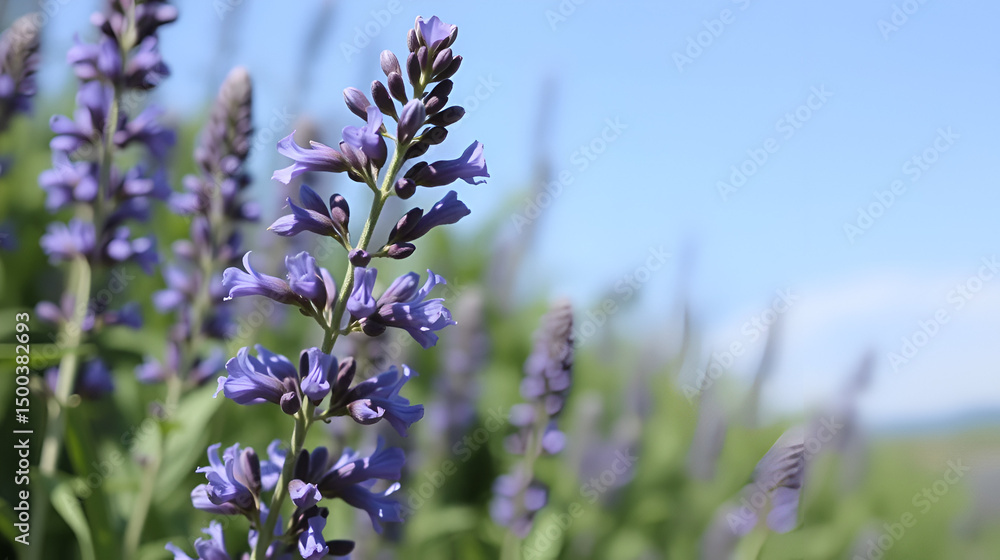 Obraz premium ape su fiore di salvia