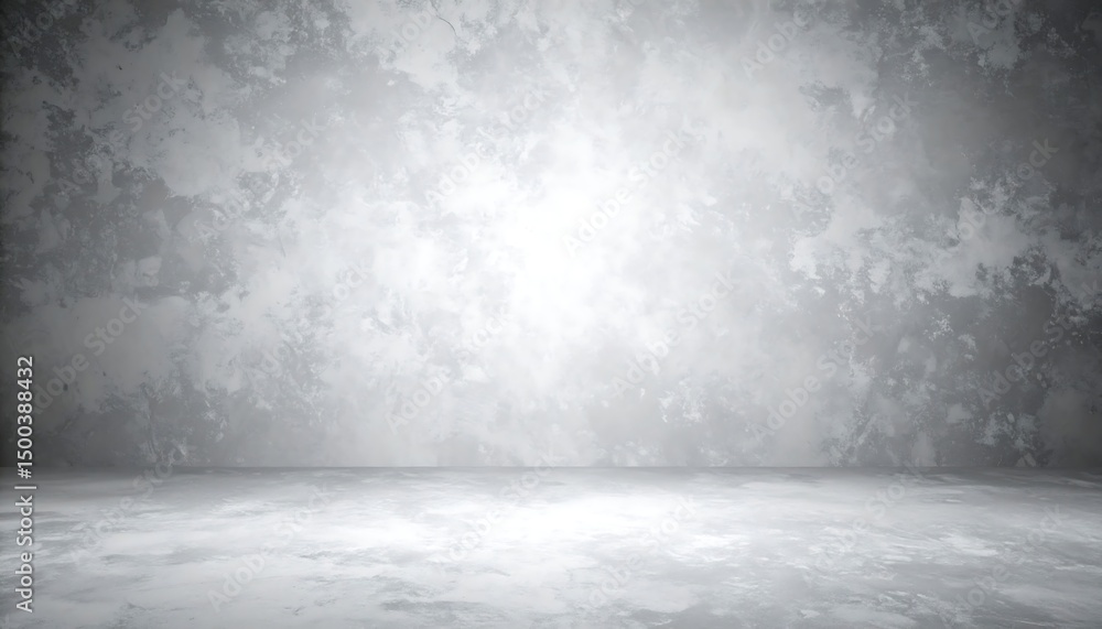 Fototapeta premium Grungy concrete room background.