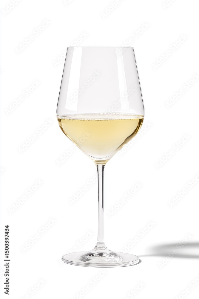 Clear wine glass filled with pale yellow liquid (1) Clear wine glass filled with pale yellow liquid (1)