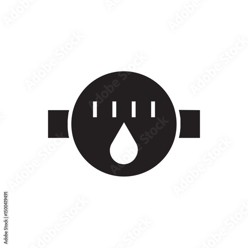 heating machine glyph