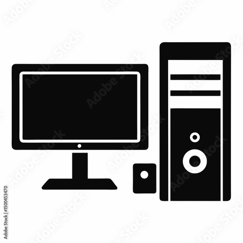 computer monitor and computer