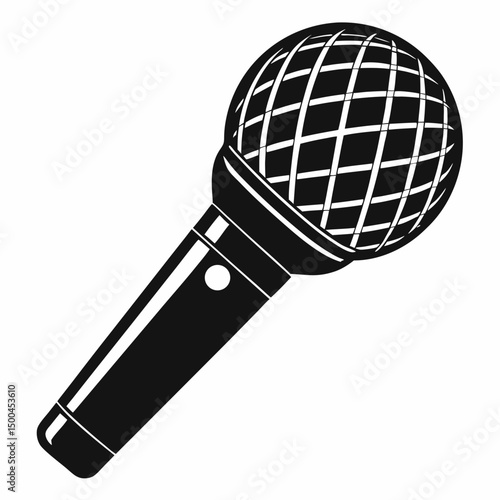 microphone vector illustration