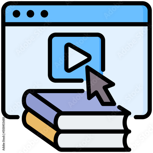 Online Course Icon