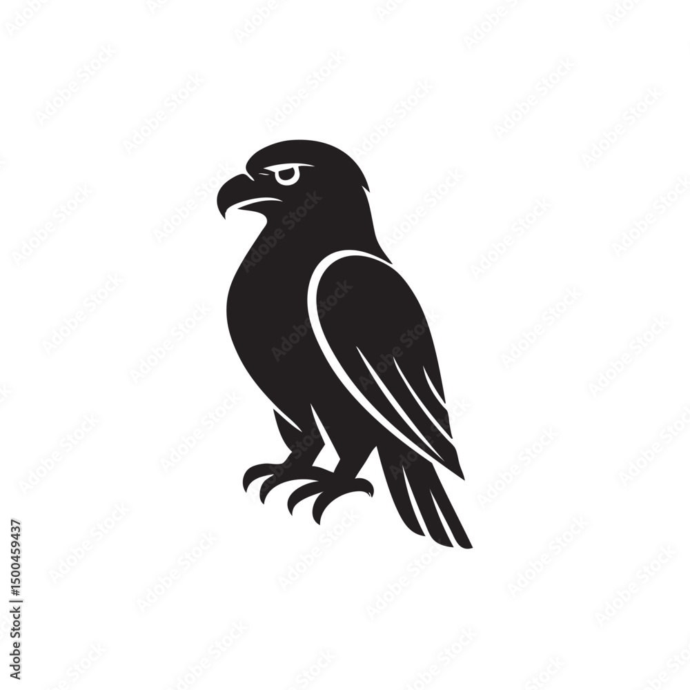 Fototapeta premium silhouette of eagle