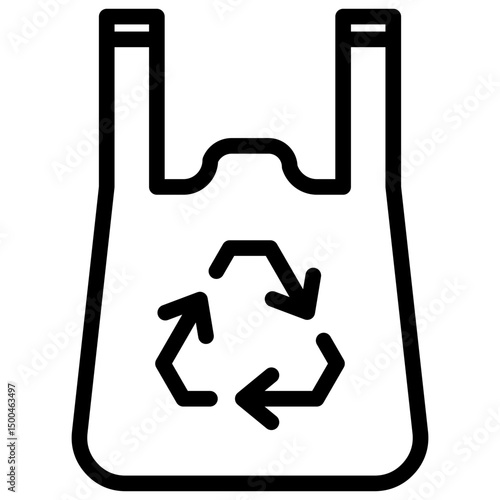 Plastic Recycling Icon