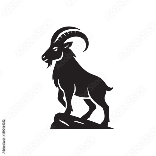mountain goat silhouette