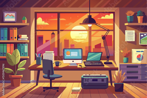 Business person interacting with a futuristic digital marketing interface, showcasing online advertising analytics, data charts, email marketing, and campaign performance metrics on a virtual screen. 