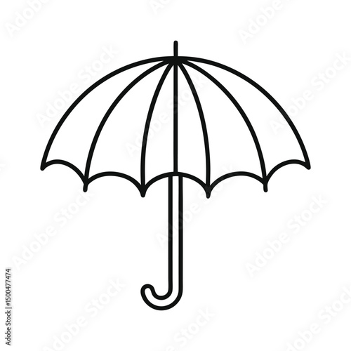 Open Umbrella Clipart
