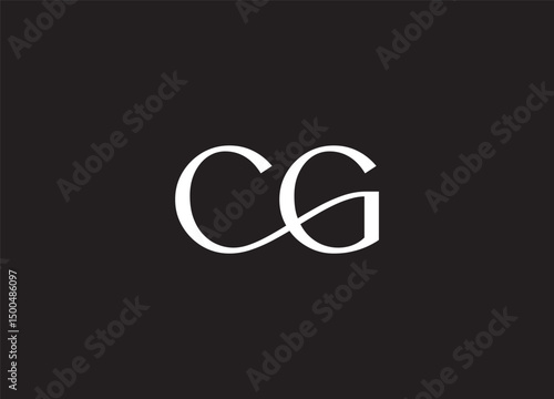 CG logo desing and monogram logo