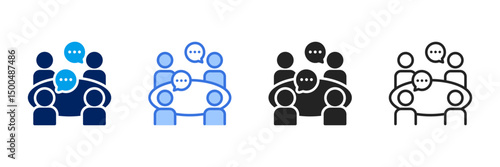 Forum  Icon Set Different Style Collection 